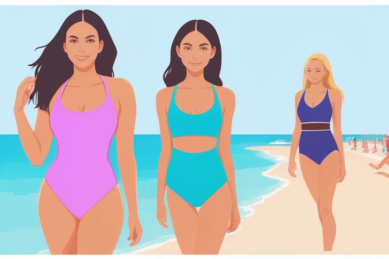 Beach Babe: prašmatnūs maudymosi kostiumėliai kiekvienam kūno tipui