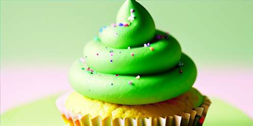 Kentucky Derby Delish: Mint Julep Cupcakes Med Bourbon Simple Sirap