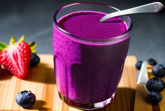 Công thức: Blueberry Beet Smoothie